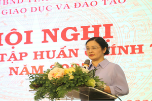 NGÀNH GIÁO DỤC VÀ ĐÀO TẠO LẠNG SƠN TỔ CHỨC THÀNH CÔNG HỘI NGHỊ BỒI DƯỠNG CHÍNH TRỊ HÈ NĂM 2025