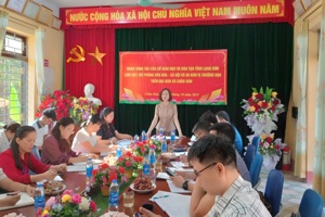 Sở GDĐT kiểm tra việc thực hiện quản lý và sử dụng đội ngũ tại các cơ sở giáo dục trên địa bàn tỉnh Lạng Sơn năm học 2025 - 2026