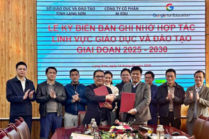 SỞ GIÁO DỤC VÀ ĐÀO TẠO VÀ CÔNG TY CỔ PHẦN AI EDU TỔ CHỨC KÝ KẾT BIÊN BẢN GHI NHỚ HỢP TÁC TRONG LĨNH VỰC  GIÁO DỤC VÀ ĐÀO TẠO GIAI ĐOẠN 2025 – 2030