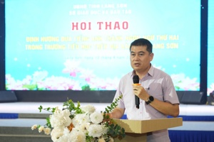 Hội thảo: Định hướng đưa tiếng Anh thành ngôn ngữ thứ hai trong trường tiểu học  trên địa bàn tỉnh Lạng Sơn